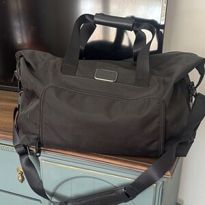 Tumi Black Duffel Bag for Men